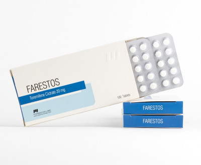 FARESTOS (PREÇO PARA 1 BLISTER, 50 COMPRIMIDOS) "TAMOXIFEN & CLOMID ANALOGUE" - 10 unid.