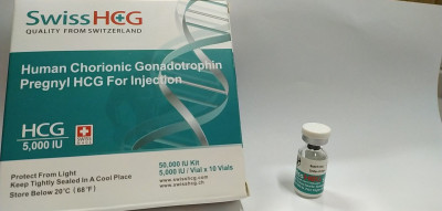 SwissHCG (preço para 1 frasco de 5000 UI + 2ml de água)